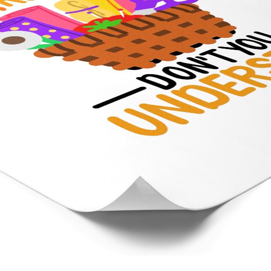 編み物おもしろい編み物引用文 ポスター (角)