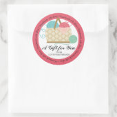 編み物かぎ糸かごの工芸品の趣味 ラウンドシール (バッグ)