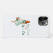 編み物でリラックス iPhoneケース  Case-Mate iPhoneケース (裏面(横))