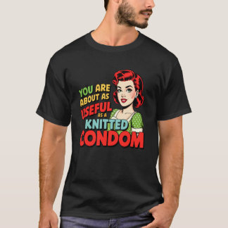 編み物のコンドーム並みに役に立つ Tシャツ