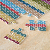 編み物のジグソーパズル ジグソーパズル (側面)