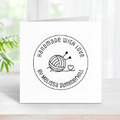 編み物のボール糸クラフト手作りLove 2 ラバースタンプ