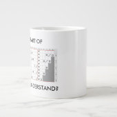 編み物のマグかのどんな部品 ジャンボコーヒーマグカップ (正面)