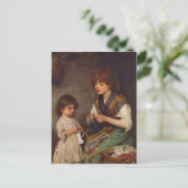 編み物のレッスンはユージーン・デ・ブラス ポストカード (スタンド正面)