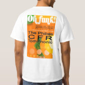 編み物の工場記念品のTシャツ Tシャツ (裏面)