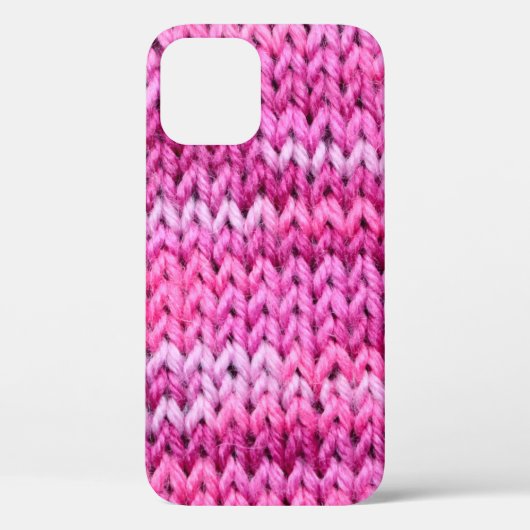 編み物の生地にパットが入っストライプのた食感 Case-Mate iPhoneケース (裏面)