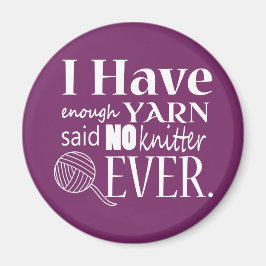 編み物の糸/工芸品が足りない{Dark} マグネット