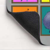 編み物のPopartのギフト マウスパッド (コーナー)