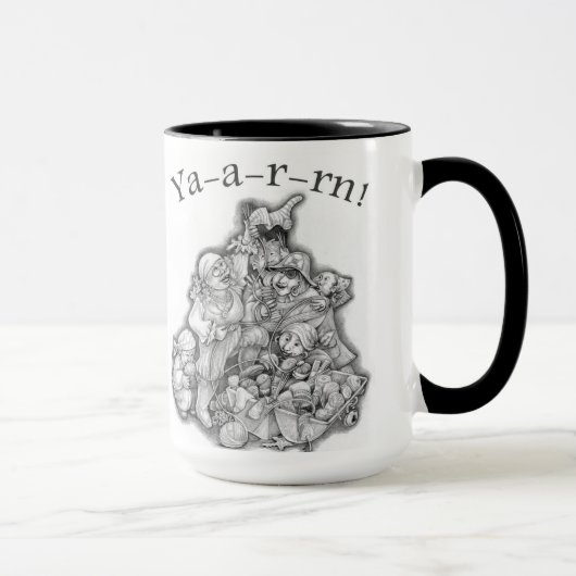 編み物はマグを略奪します マグカップ (右)