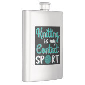 編み物は私のスポ連絡ート フラスク (右)