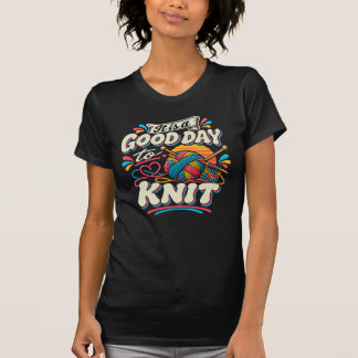 編み物をするには良い日 Tシャツ