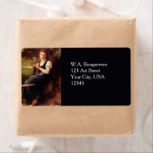 編み物ウーマンバイウィリアム – アドルフブーゲロー ラベル (インサイチュ)