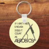 編み物エアロビクス キーホルダー (正面)