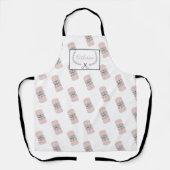 編み物エパーソナライズされたプロン エプロン (正面)