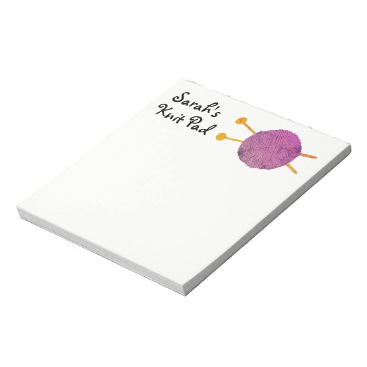 編み物ギフトアイディア ノートパッド (回転)