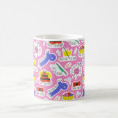 編み物クロシェ・ラブ コーヒーマグカップ (中央)