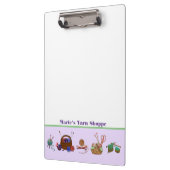 編み物グラフヤーンアーツグラフノートブック クリップボード (左)