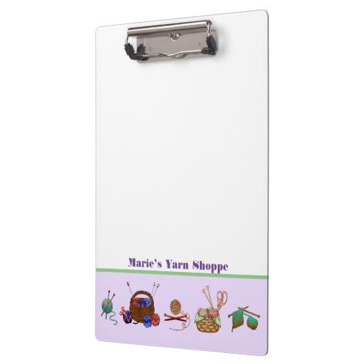 編み物グラフヤーンアーツグラフノートブック クリップボード (左)