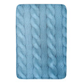 編み物ケーブル バスマット (正面縦)