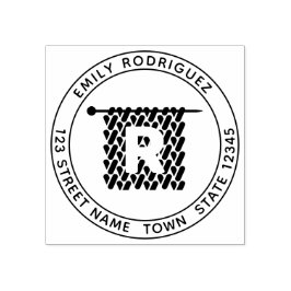 編み物スタンプ ラバースタンプ