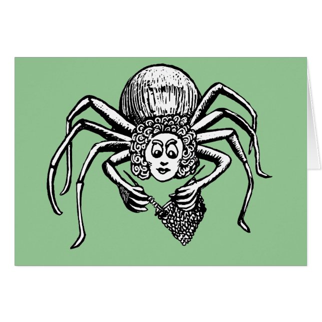 編み物スパイダー（テス） (正面横)