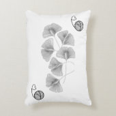 編み物スレッド&フローラアートピロー アクセントクッション (正面(垂直))