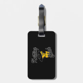 編み物チック#4 ラゲッジタグ (裏面縦)