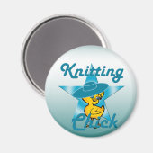 編み物チック#7 マグネット (正面/裏面)