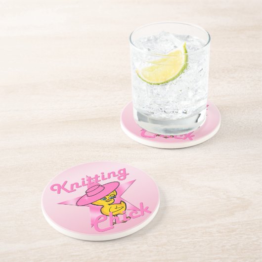 編み物チック#8 コースター (側面)