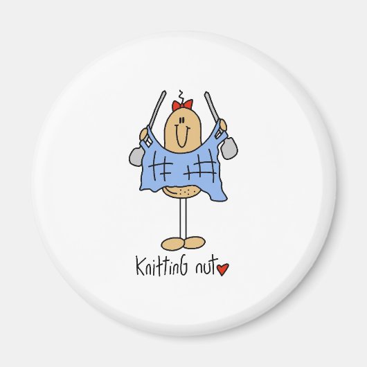 編み物ナット マグネット (正面)