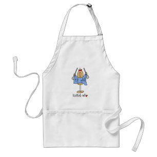 編み物ナットTシャツとギフト スタンダードエプロン