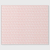 編み物ニードルクラフツサンゴ ラッピングペーパー (フラット)