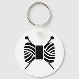 編み物ニードルヤーンスケイン&クラフツ キーホルダー