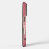 編み物ハートの水彩イフォン16ケース Case-Mate iPhoneケース (裏面 / 右)