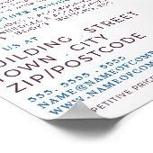 編み物バンドル、編み物ストア、ヤーンストア ポスター (角)