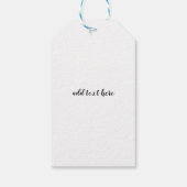 編み物パワーカスタムギフトラベル ギフトタグ (裏面)