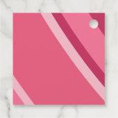 編み物パーソナライズされた糸ギフト又はメッセージカード フェイバータグ (裏面)