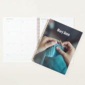 編み物パーソナライズされた プランナー手帳 (ディスプレー)