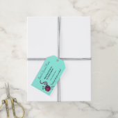 編み物ビジネス感謝お客様のラベル ギフトタグ (より糸付き)