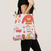 編み物プロジェクト トートバッグ (クローズアップ)