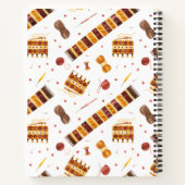 編み物プロジェクト ノートブック (裏面)