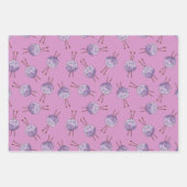 編み物ラブラッピング紙セット3 ラッピングペーパーシート (正面)