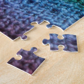 編み物レインボーニットファブリックストッキンネット ジグソーパズル (側面)