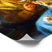 編み物レッスン:ジャン=フランソワ・ミレット ポスター (角)