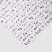 編み物ワードティッシュペーパー 薄葉紙 (詳細)