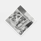 編み物ヴェネツィア・ライフガード、1900年代初期 スタンダードランチョンナプキン (角)