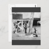 編み物ヴェネツィア・ライフガード、1900年代初期 ポストカード (正面/裏面)