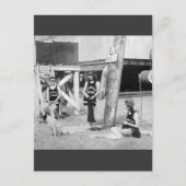 編み物ヴェネツィア・ライフガード、1900年代初期 ポストカード (正面)