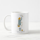 編み物中毒 コーヒーマグカップ (左)