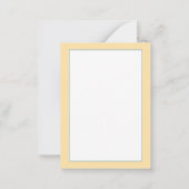 編み物中毒 ノートカード (裏面)